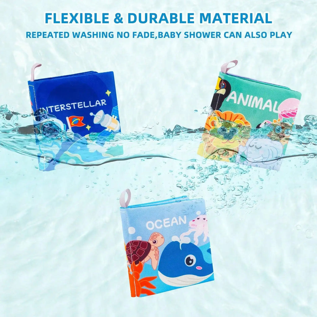 BEBEKLERE ÖZEL EĞİTİCİ KUMAŞ KİTAP SETİ