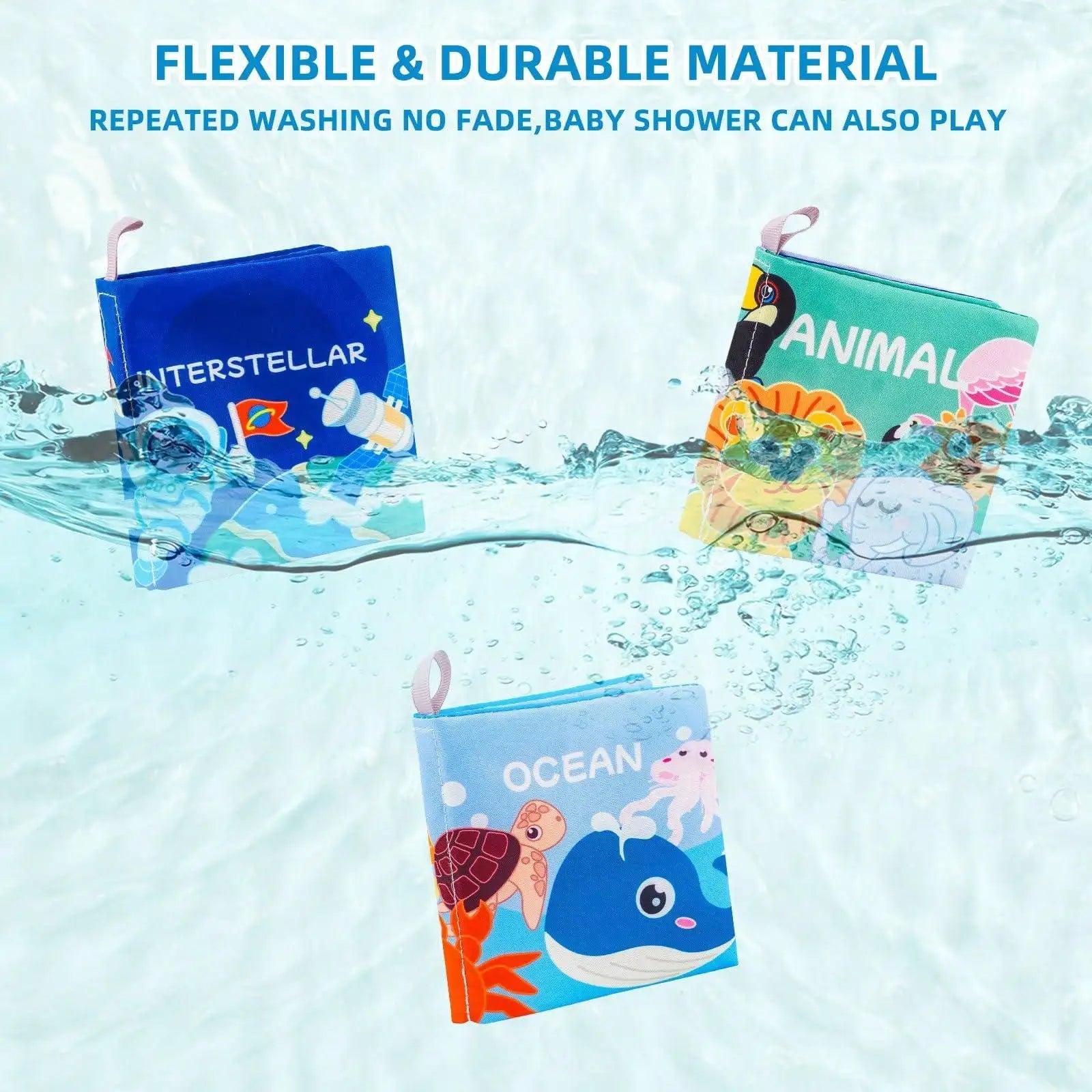 BEBEKLERE ÖZEL EĞİTİCİ KUMAŞ KİTAP SETİ